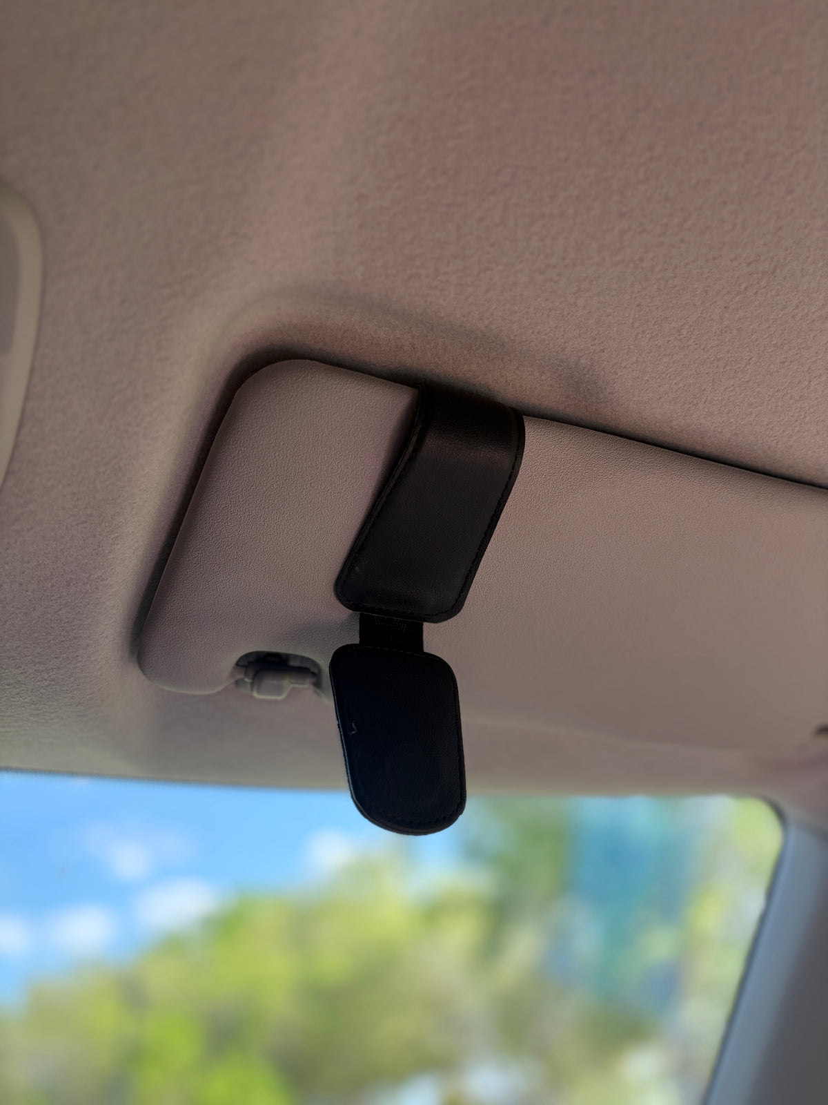 VisorLock™ (Sunglass Holder)